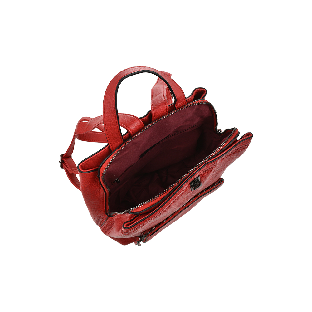 Rucsac dama Francesca Rossi FR6299, Rosu, #4, Bagsy