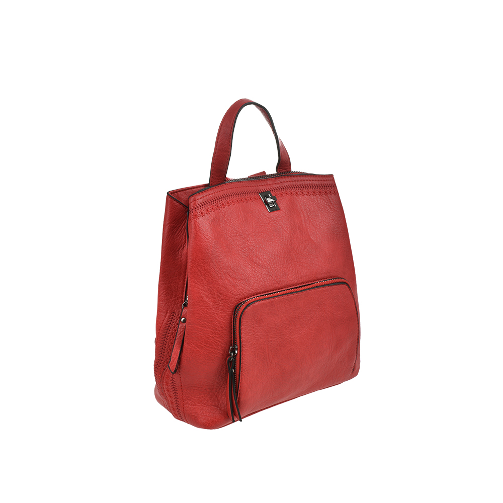 Rucsac dama Francesca Rossi FR6299, Rosu, #2, Bagsy