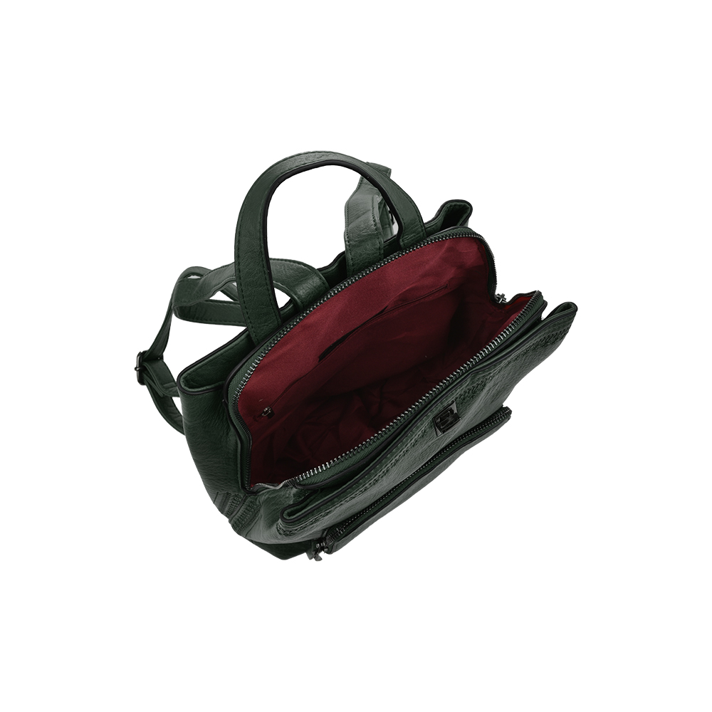 Rucsac dama Francesca Rossi FR6299, Verde, #4, Bagsy