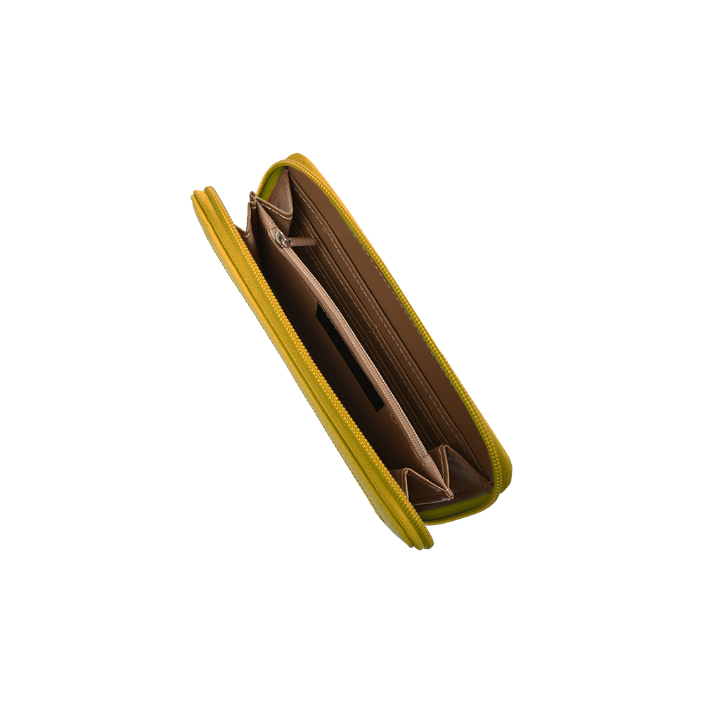 Portofel dama Francesca Rossi FR6308, Galben, #4, Bagsy