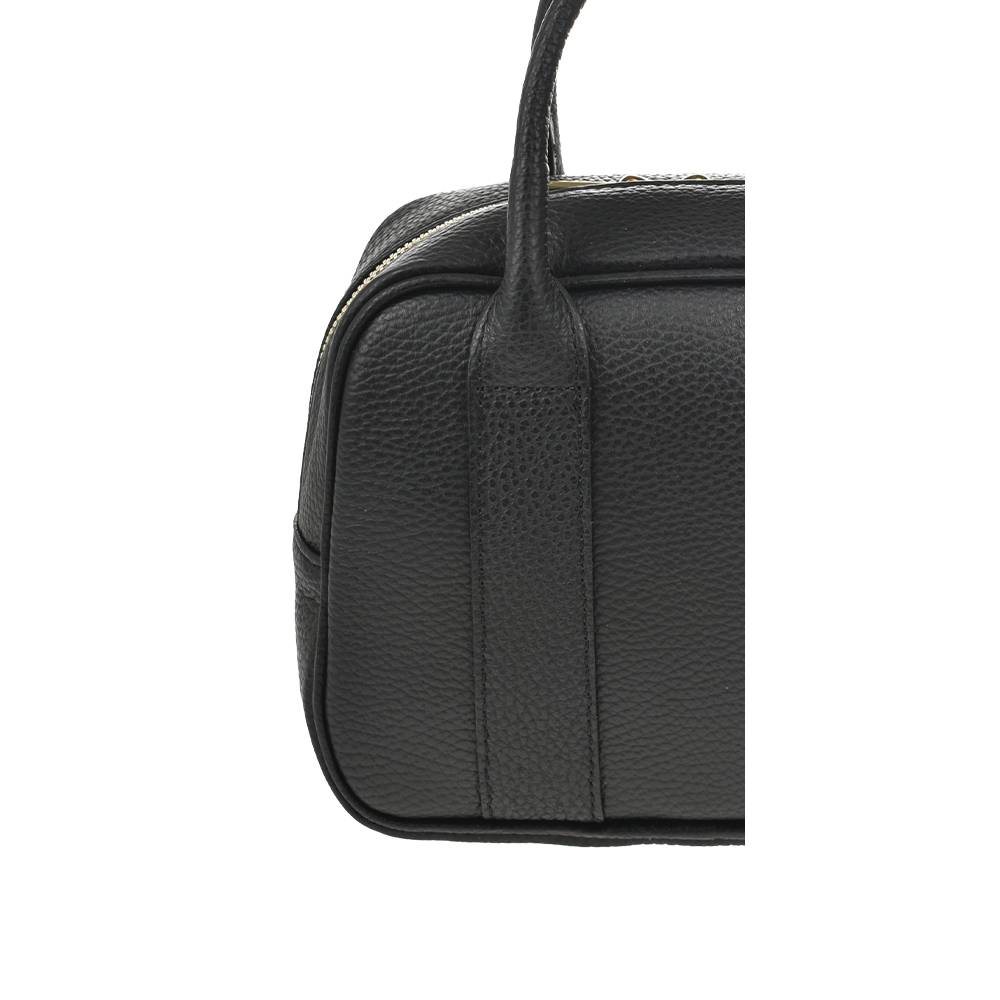 Geanta de mana din piele naturala Antonia Moretti AM1446, Negru, #5, Bagsy