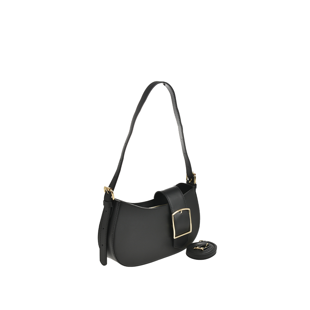 Geanta de mana din piele naturala Antonia Moretti AM1447, Negru, #2, Bagsy