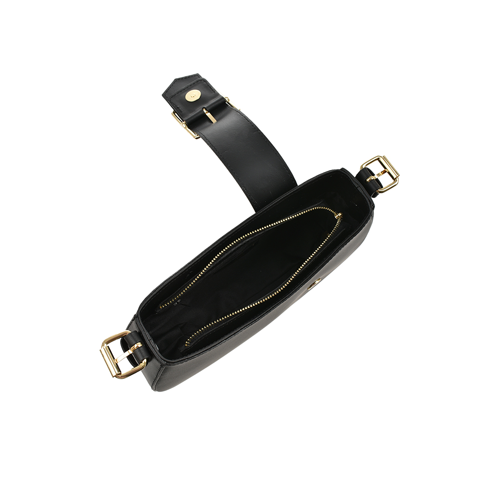 Geanta de mana din piele naturala Antonia Moretti AM1447, Negru, #4, Bagsy