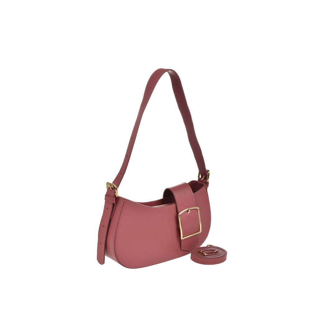 Geanta de mana din piele naturala Antonia Moretti AM1447, Roz inchis, #2, Bagsy