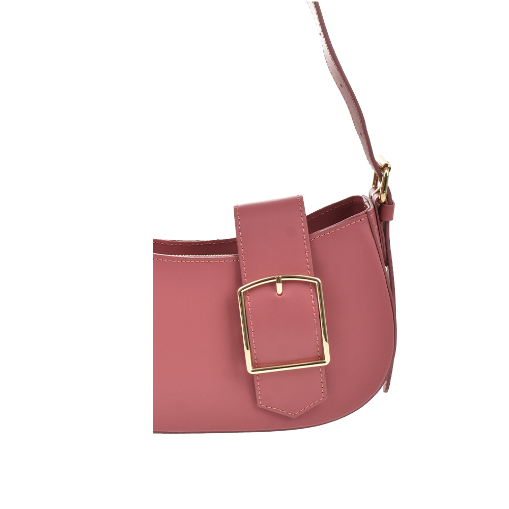 Geanta de mana din piele naturala Antonia Moretti AM1447, Roz inchis, #5, Bagsy