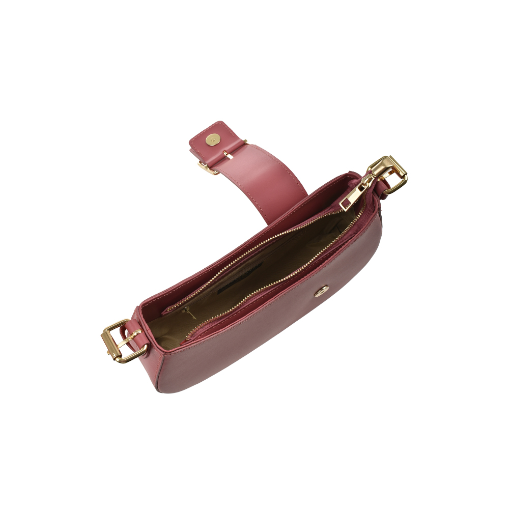 Geanta de mana din piele naturala Antonia Moretti AM1447, Roz inchis, #4, Bagsy