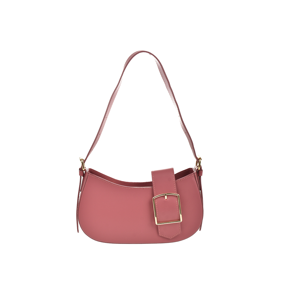 Geanta de mana din piele naturala Antonia Moretti AM1447, Roz inchis, #1, Bagsy