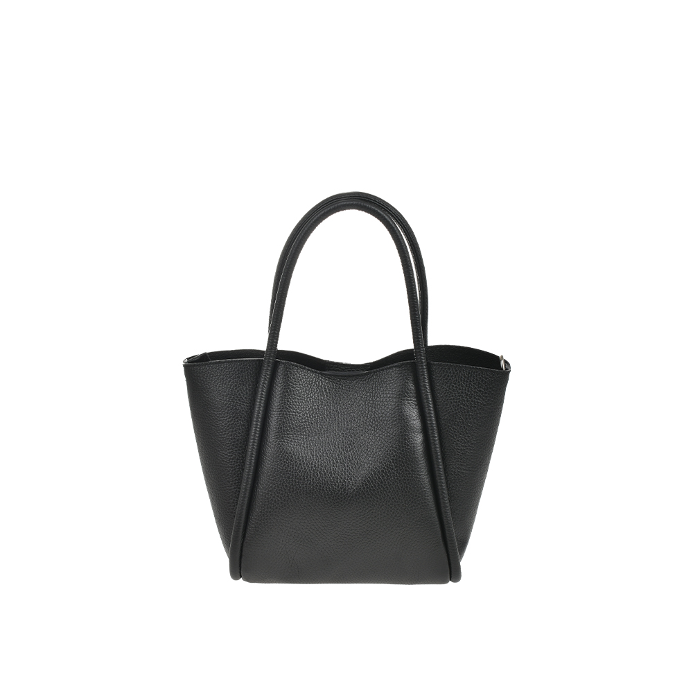 Geanta de mana din piele naturala Chiara Canotti CC1449, Negru, #1, Bagsy