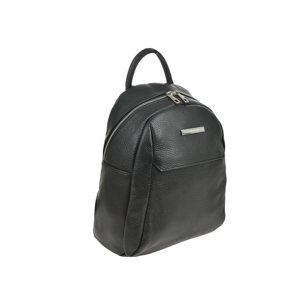 Rucsac dama din piele naturala Chiara Canotti CC1450, Negru, #2, Bagsy