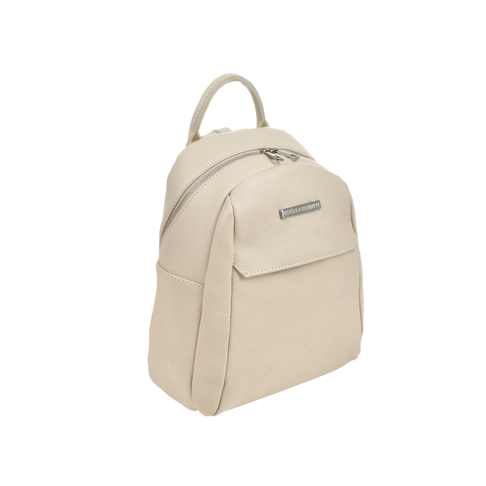 Rucsac dama din piele naturala Chiara Canotti CC1450, Bej, #2, Bagsy