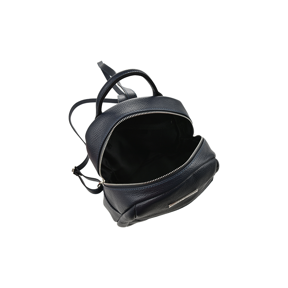 Rucsac dama din piele naturala Chiara Canotti CC1450, Albastru, #4, Bagsy