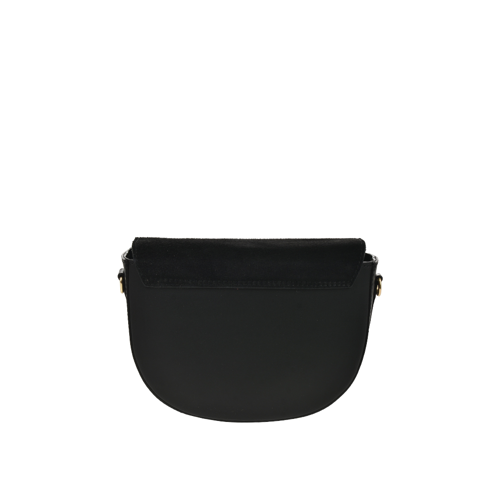 Geanta de umar din piele naturala Antonia Moretti AM1452, Negru, #3, Bagsy