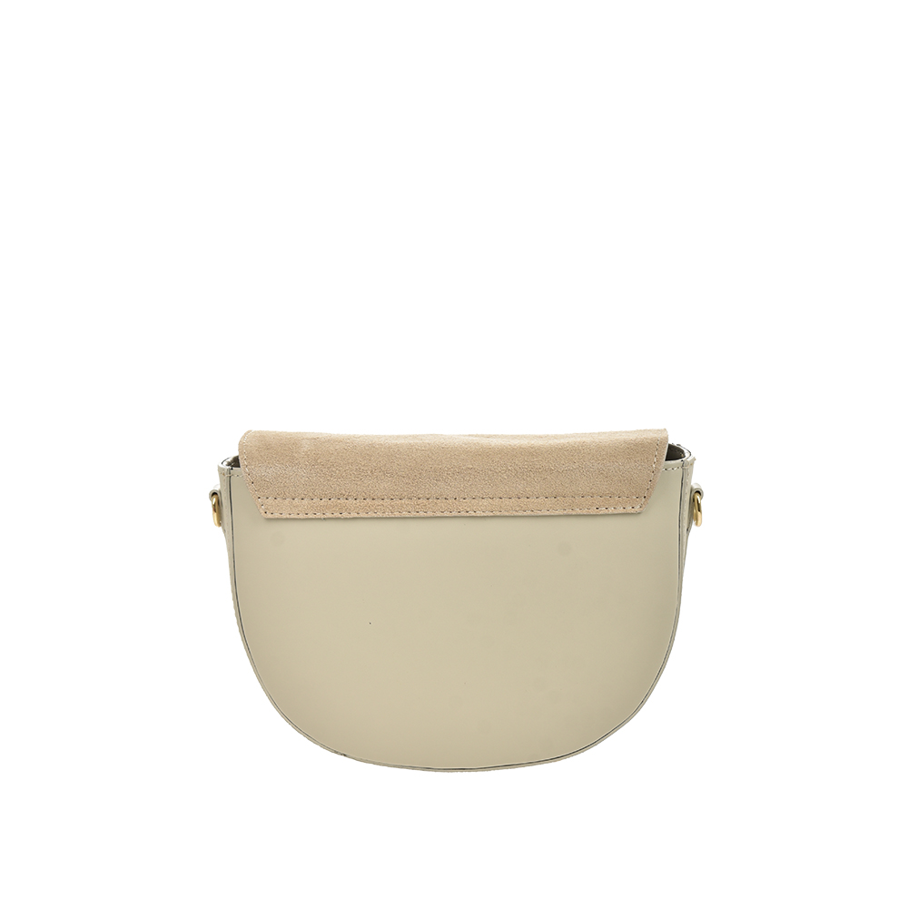 Geanta de umar din piele naturala Antonia Moretti AM1452, Bej, #3, Bagsy