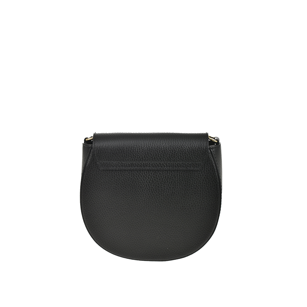 Geanta de umar din piele naturala Antonia Moretti AM1455, Negru, #3, Bagsy