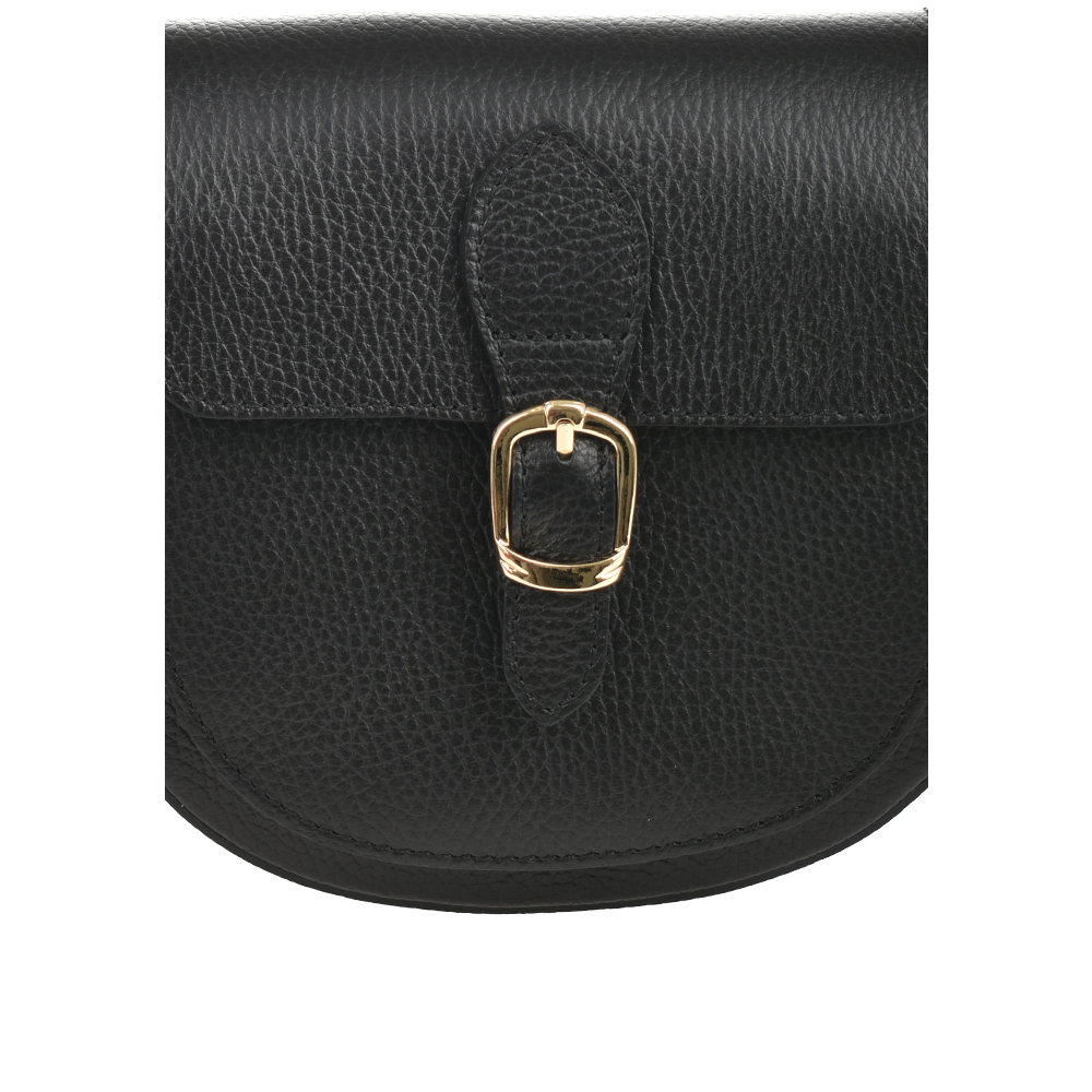 Geanta de umar din piele naturala Antonia Moretti AM1455, Negru, #5, Bagsy