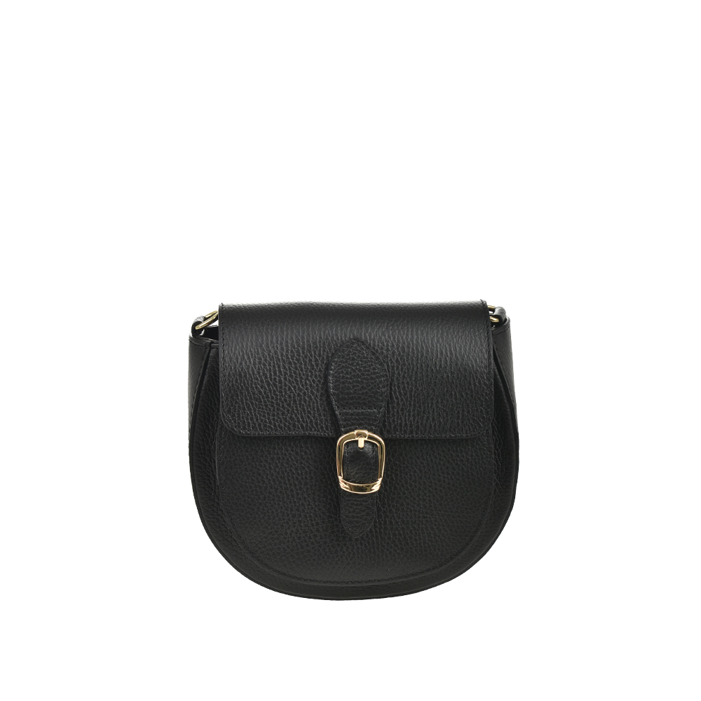 Geanta de umar din piele naturala Antonia Moretti AM1455, Negru, #1, Bagsy