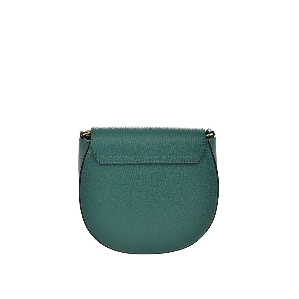 Geanta de umar din piele naturala Antonia Moretti AM1455, Verde, #3, Bagsy