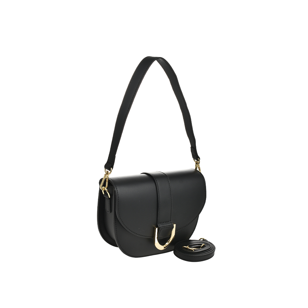 Geanta de mana din  piele naturala Antonia Moretti AM1463, Negru, #2, Bagsy