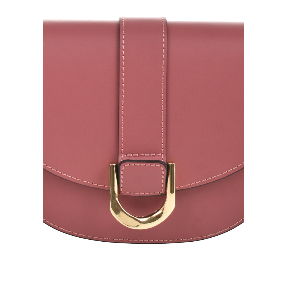 Geanta de mana din  piele naturala Antonia Moretti AM1463, Roz inchis, #5, Bagsy