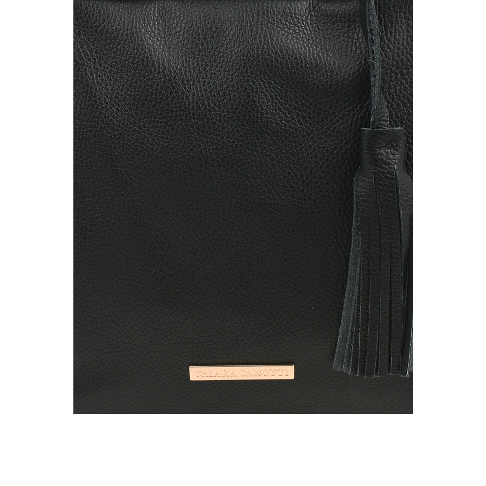 Geanta de mana din piele naturala Chiara Canotti CC1464, Negru, #5, Bagsy