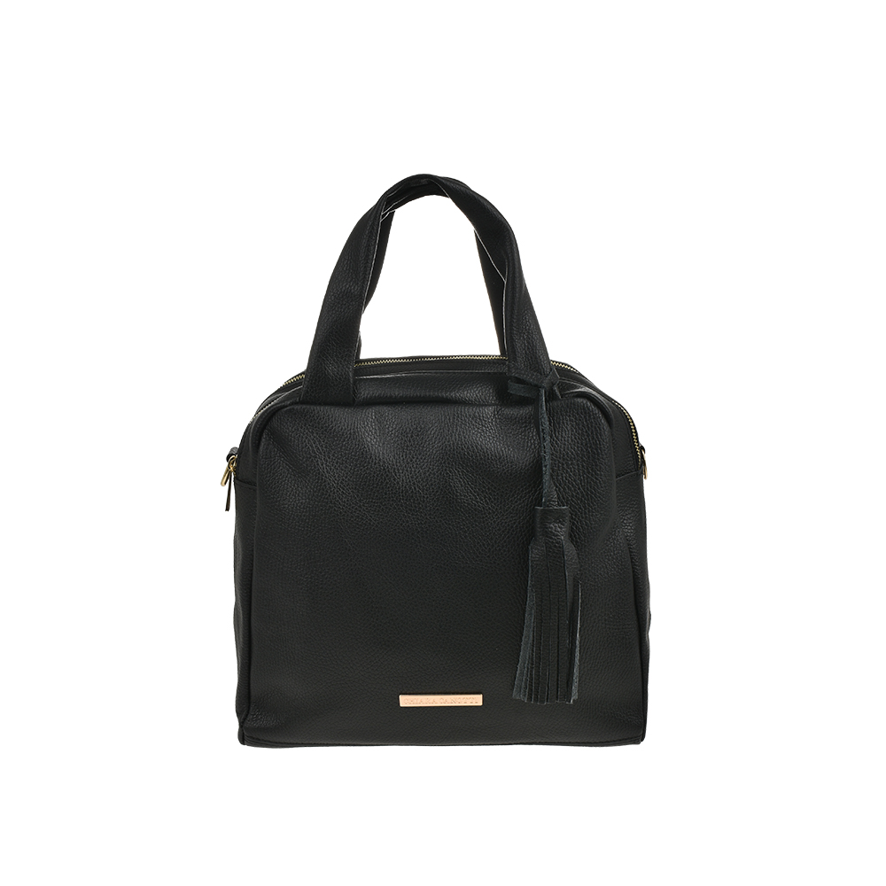 Geanta de mana din piele naturala Chiara Canotti CC1464, Negru, #1, Bagsy