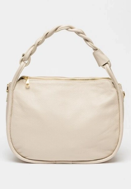 Geanta de mana din piele naturala Chiara Canotti CC1465, Beige, #1, Bagsy