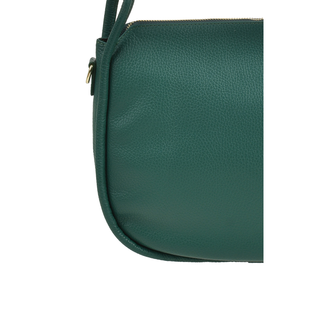 Geanta de mana din piele naturala Chiara Canotti CC1465, Verde, #5, Bagsy