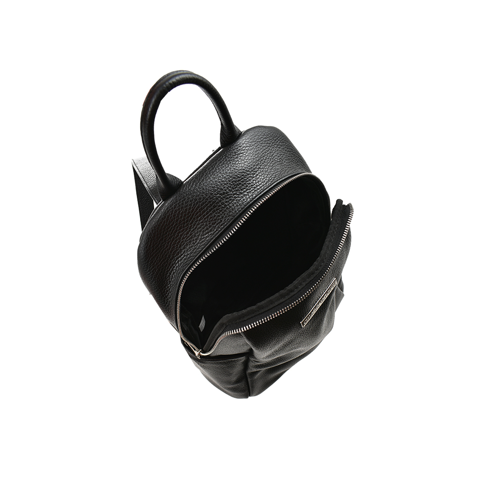 Rucsac dama din piele naturala Chiara Canotti CC1470, Negru, #4, Bagsy