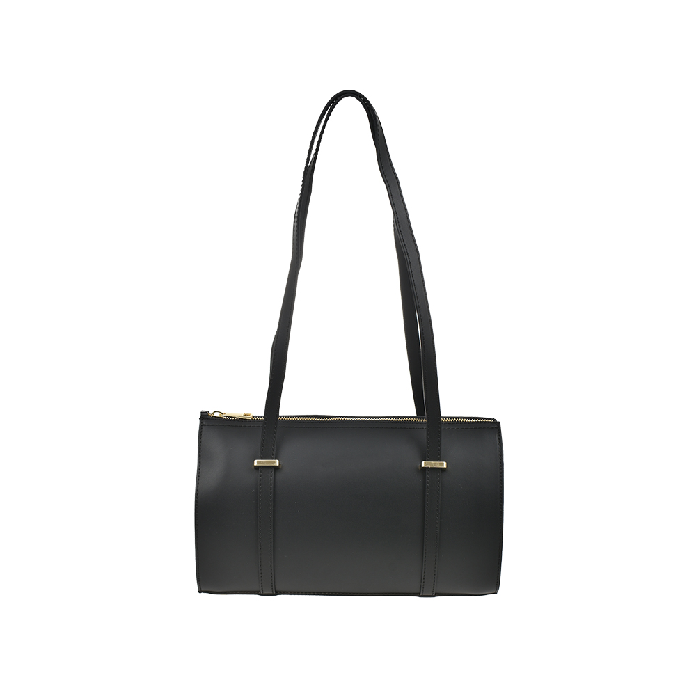 Geanta de umar din piele naturala Antonia Moretti AM1473, Negru, #3, Bagsy