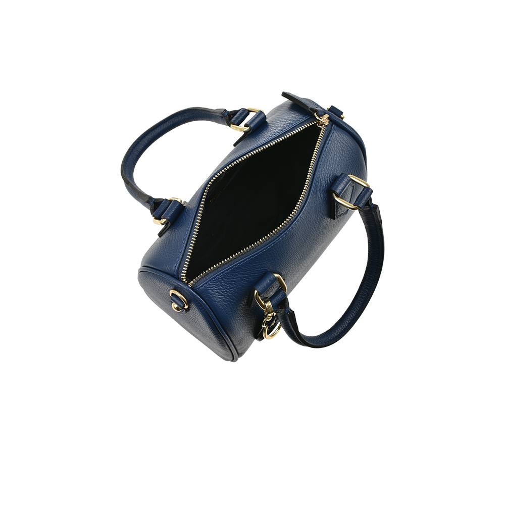 Geanta de mana din piele naturala Chiara Canotti CC1474, Albastru, #4, Bagsy