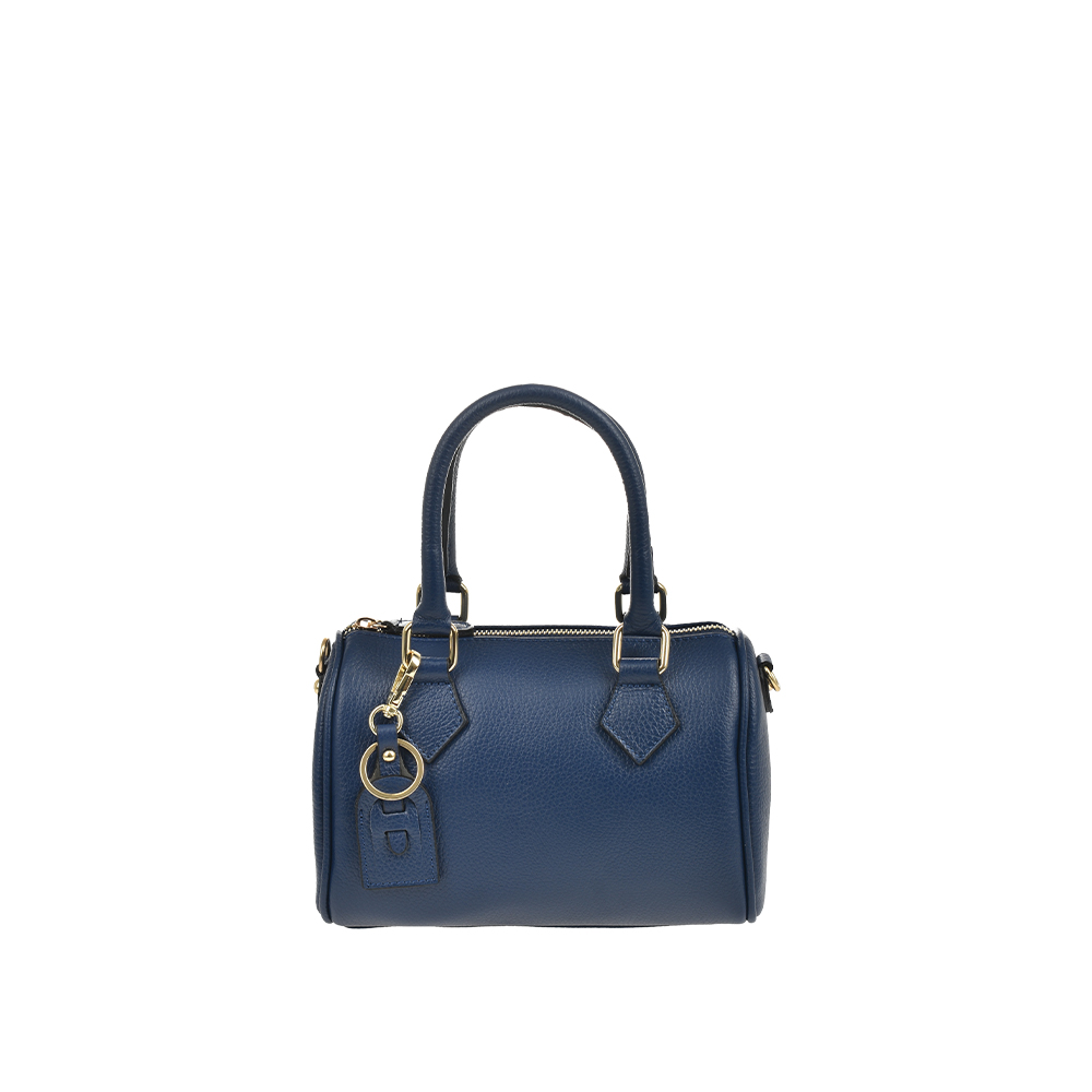 Geanta de mana din piele naturala Chiara Canotti CC1474, Albastru, #1, Bagsy