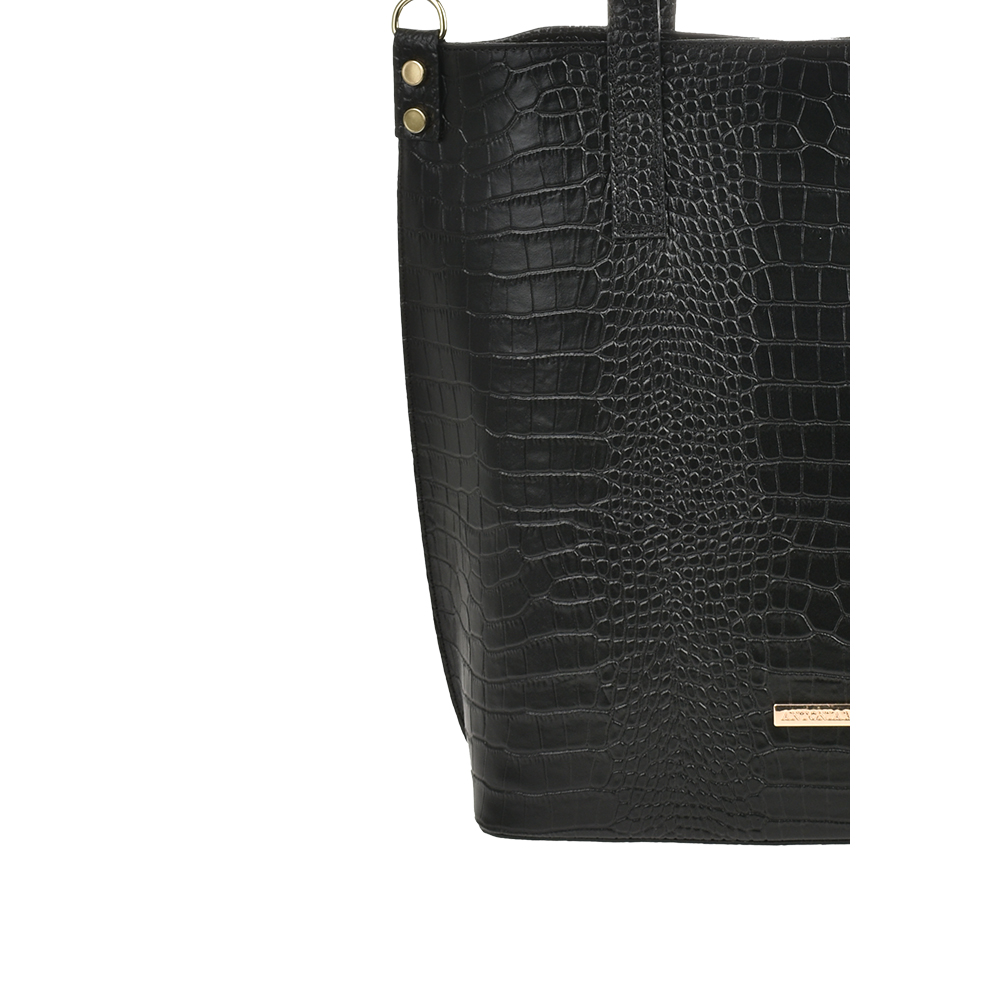 Geanta de mana din piele naturala Chiara Canotti CC1480, Nero, #5, Bagsy