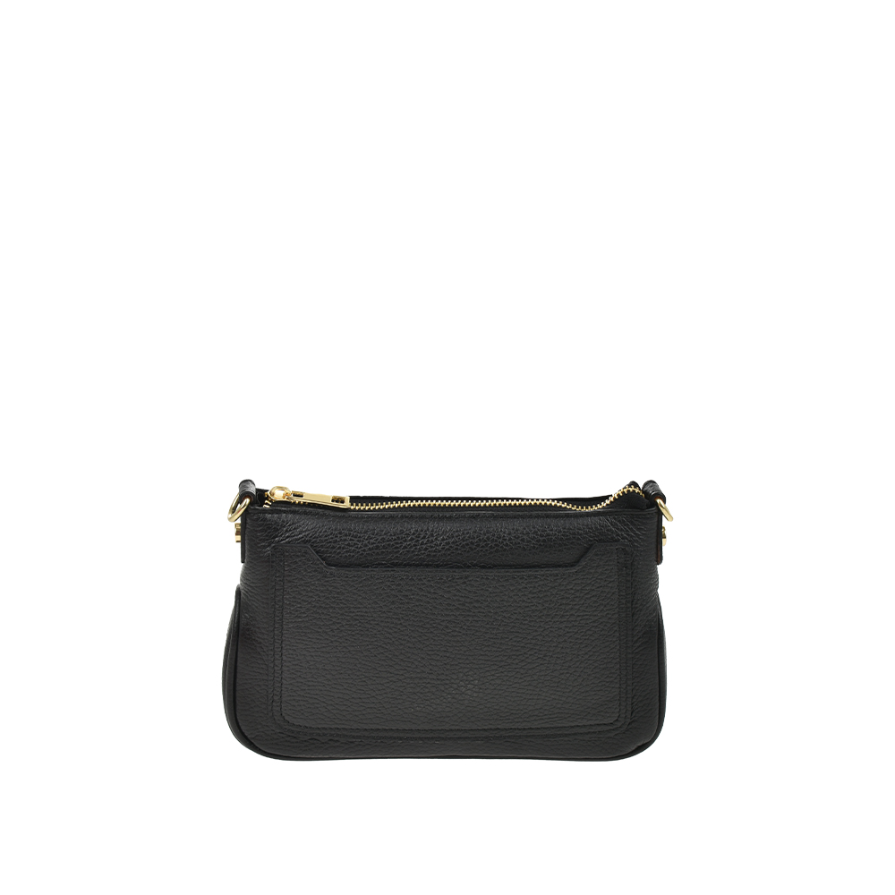 Geanta de umar din piele naturala Chiara Canotti CC1483, Negru, #1, Bagsy