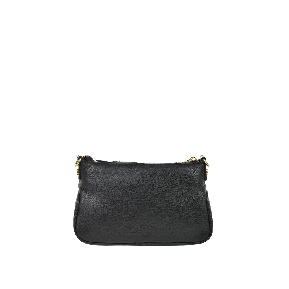 Geanta de umar din piele naturala Chiara Canotti CC1483, Negru, #3, Bagsy