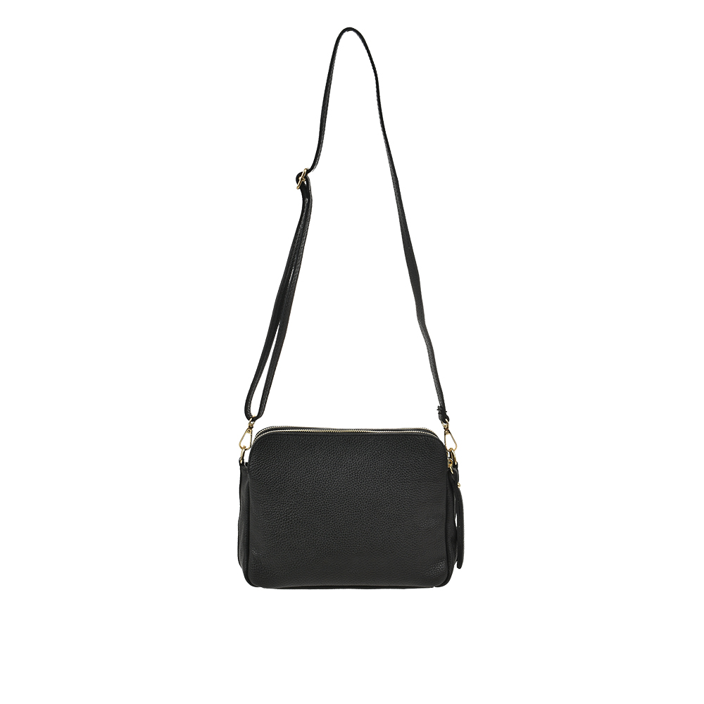 Geanta de umar din piele naturala Chiara Canotti CC1484, Negru, #3, Bagsy