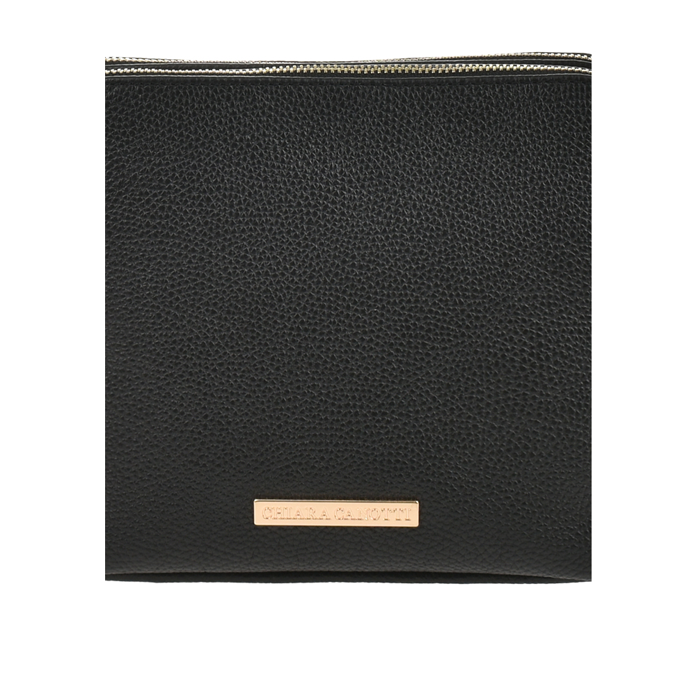 Geanta de umar din piele naturala Chiara Canotti CC1484, Negru, #5, Bagsy