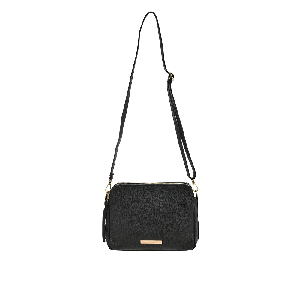 Geanta de umar din piele naturala Chiara Canotti CC1484, Negru, #1, Bagsy