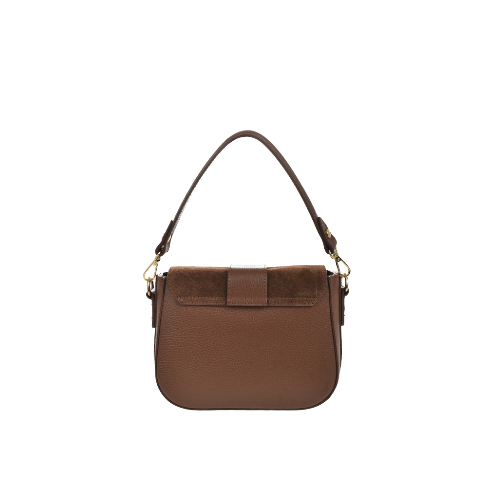 Geanta de mana din piele naturala Chiara Canotti CC1487, Maro, #3, Bagsy