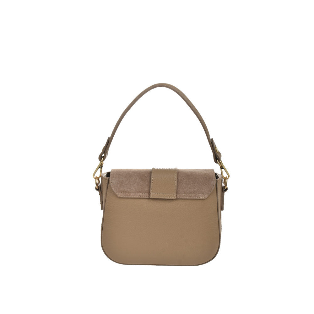 Geanta de mana din piele naturala Chiara Canotti CC1487, Grej, #3, Bagsy