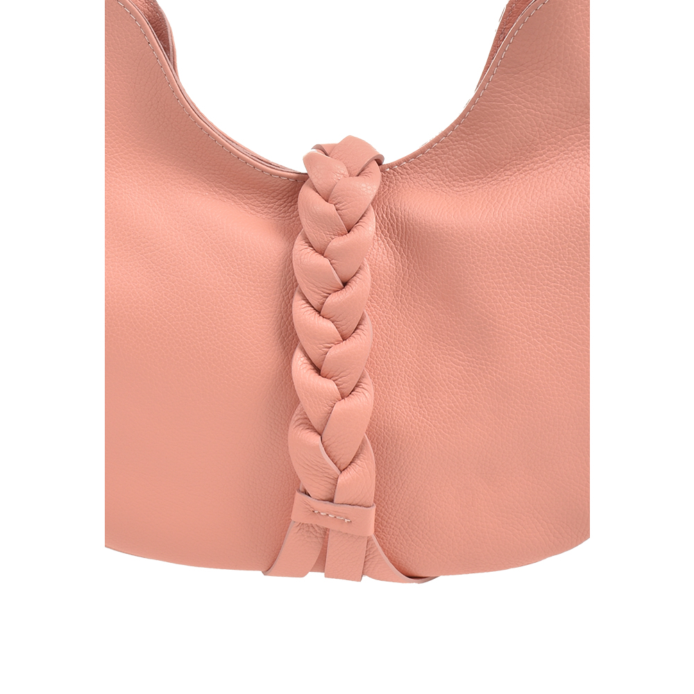 Geanta de mana din piele naturala Chiara Canotti CC1491, Roz inchis, #5, Bagsy