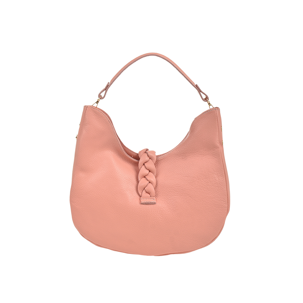 Geanta de mana din piele naturala Chiara Canotti CC1491, Roz inchis, #3, Bagsy