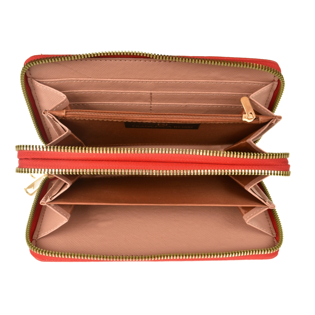 Portofel dama Francesca Rossi FR6397, Rosu, #3, Bagsy