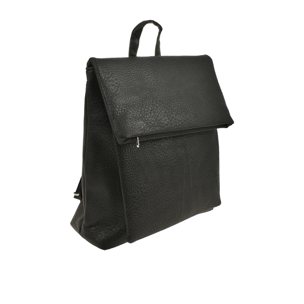 Rucsac dama din piele ecologica Francesca Rossi FR6412, Negru, #2, Bagsy