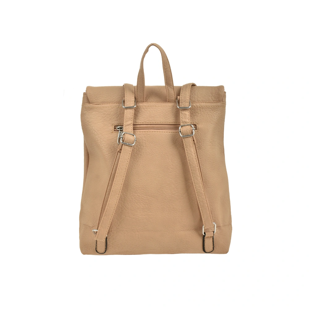 Rucsac dama din piele ecologica Francesca Rossi FR6412, Crem, #3, Bagsy