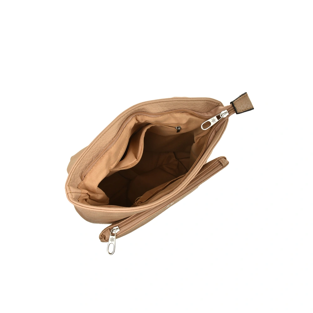 Rucsac dama din piele ecologica Francesca Rossi FR6412, Crem, #4, Bagsy