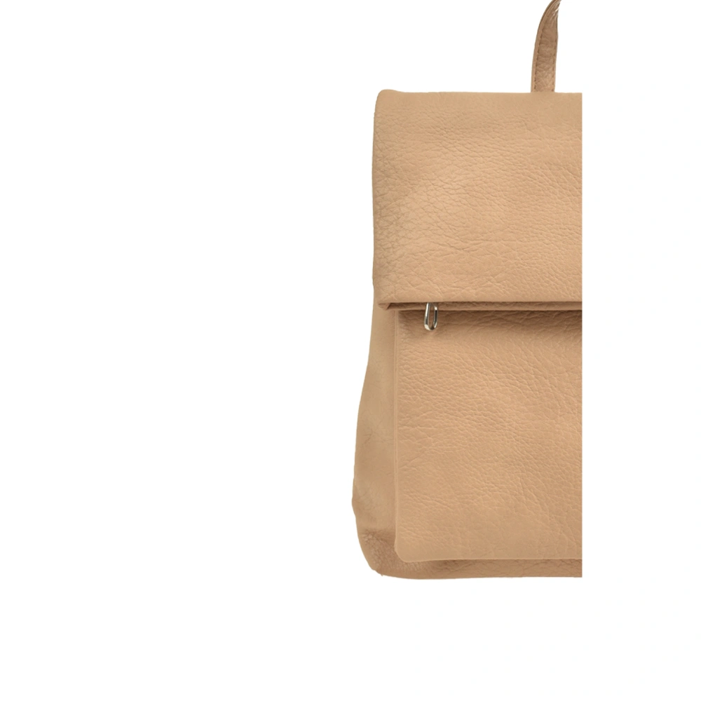 Rucsac dama din piele ecologica Francesca Rossi FR6412, Crem, #5, Bagsy