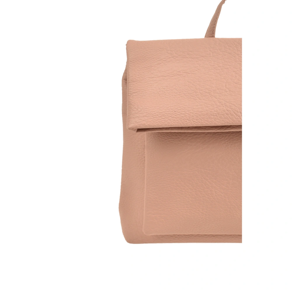 Rucsac dama din piele ecologica Francesca Rossi FR6412, Roz, #5, Bagsy