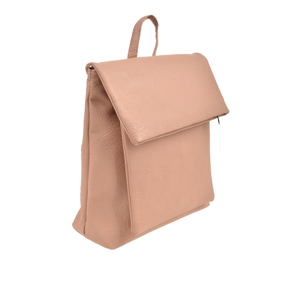 Rucsac dama din piele ecologica Francesca Rossi FR6412, Roz, #2, Bagsy