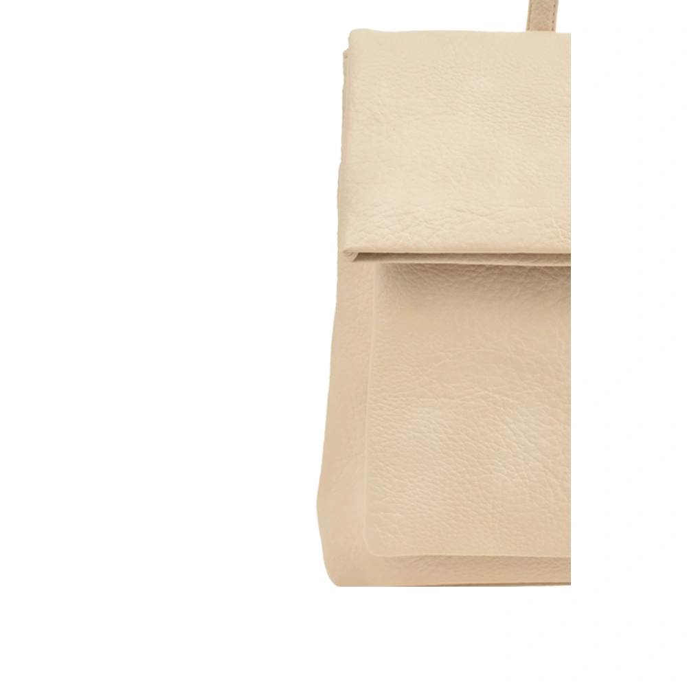 Rucsac dama din piele ecologica Francesca Rossi FR6412, Bej, #5, Bagsy