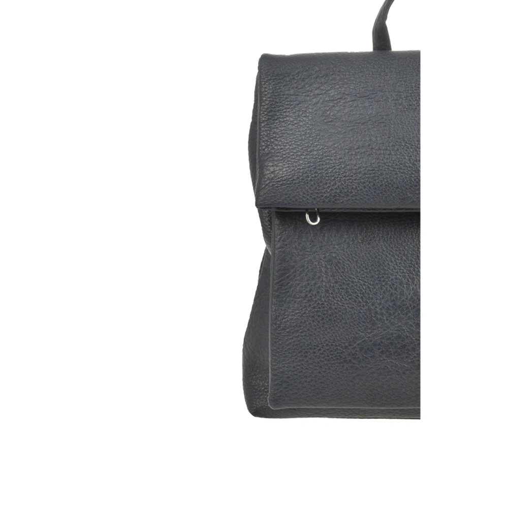 Rucsac dama din piele ecologica Francesca Rossi FR6412, Albastru inchis, #5, Bagsy